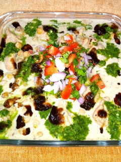 A picture of Mix Chana chat.