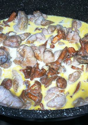 Une photo de Ris de Veau aux Girolles