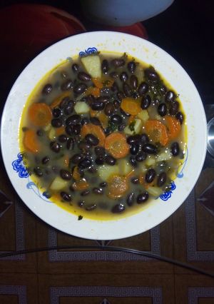 A picture of Hyacinth beans (Njahi) stew.