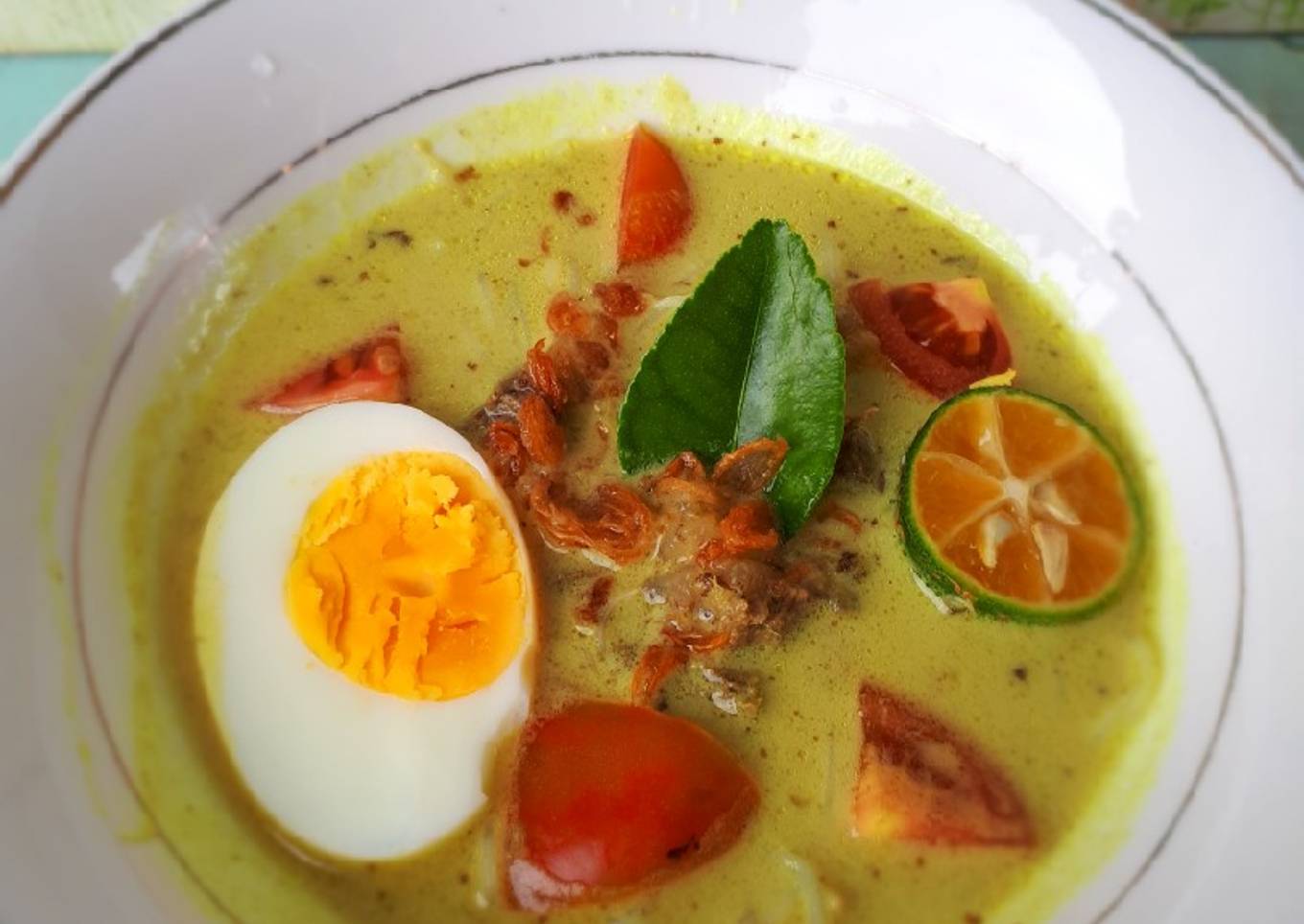 Soto Kuning Santan