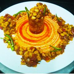 A picture of Spicy Corn Manchurian.