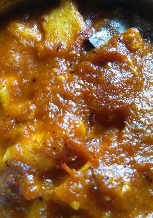 A picture of Paneer Butter masala.