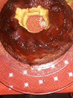 Una foto de Budín de pan
