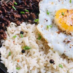 A picture of Chicken Stock Rice Pilaf.