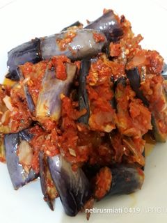 Foto resep Terong balado ikan teri