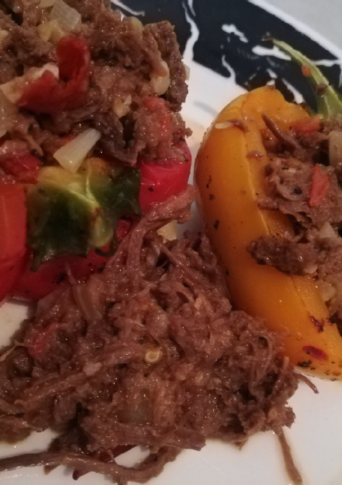 Una foto de Pimientos rellenos