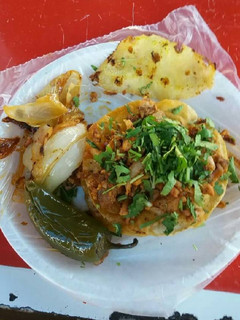 Una foto de Tacos al pastor