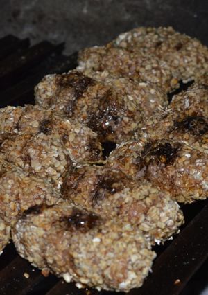 Una foto de Kebbab con avena a la parrilla