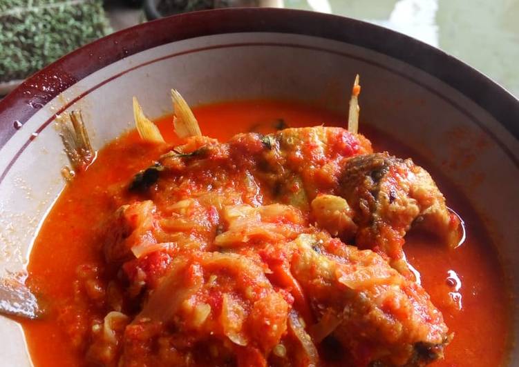 Resep Ikan bandeng bumbu merah Lezat