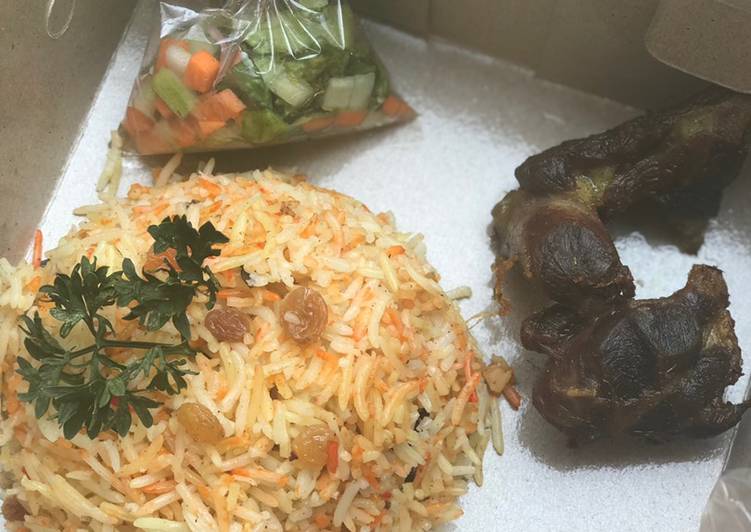 Resep Nasi mandhi kambing oleh LYAN DIAMOND Cookpad