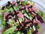 Ensalada rápida con vinagre de módena