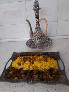 عکسی از دستور قیسی _پلو