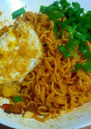 Foto resep Chili Oil Instant Ramen
