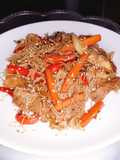 Yakisoba fideos fritos