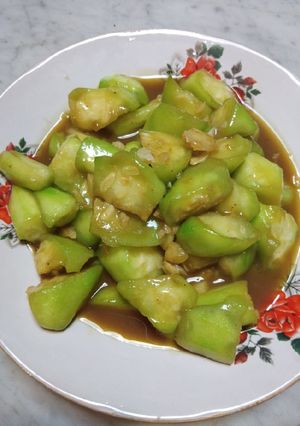 Foto resep Gambas Masak Bawang Putih