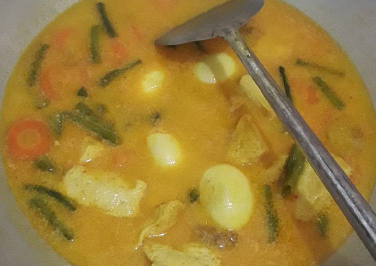 Cara Membuat Sayur Lodeh Bumbu Kuning Yang Enak