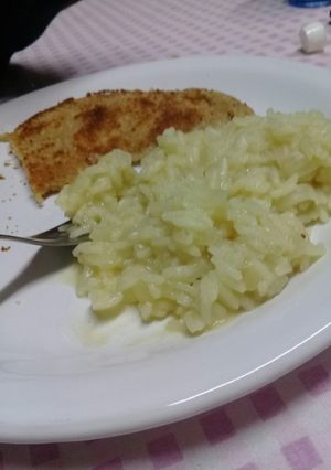 Una foto de Risotto de fin de mes