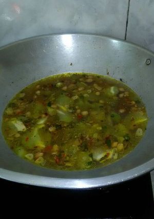 Foto resep Sop labu air kacang tanah muda ala Bali
