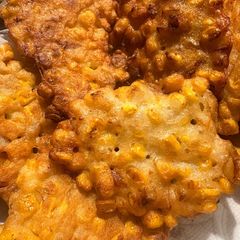 A picture of Corn and Onion Pattie Fried Fritters.