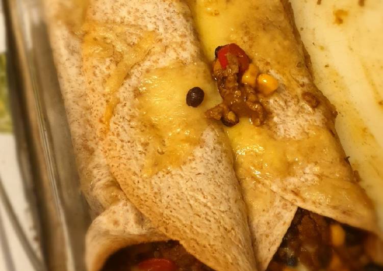 Easiest Way to Make Speedy Beef enchiladas