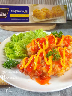 Foto resep Dokkebi / Hottang Long Macaroni