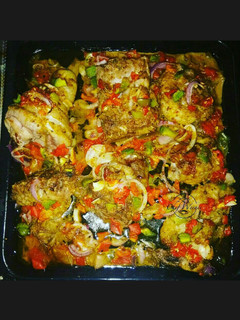 A picture of Baked Chicken, Weenee's style.