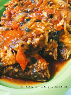 Foto resep Ikan kakap saus padang