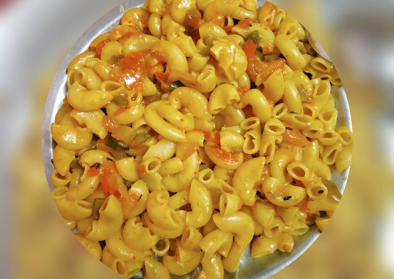 Indian style macroni