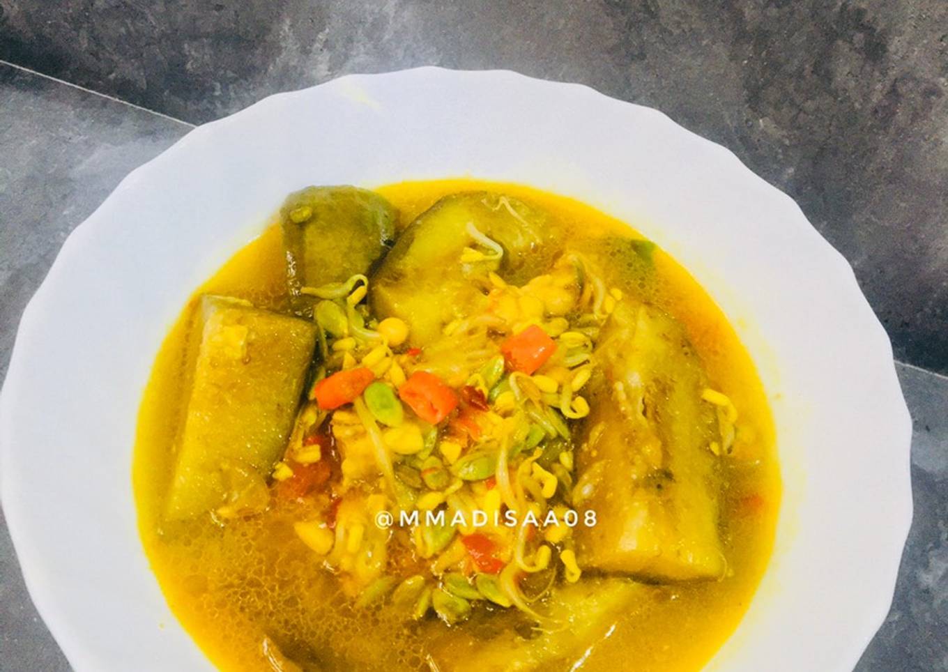 Kotokan Terong Tempe