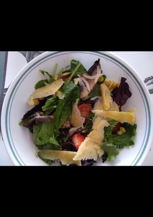 Una foto de Ensalada parmesana