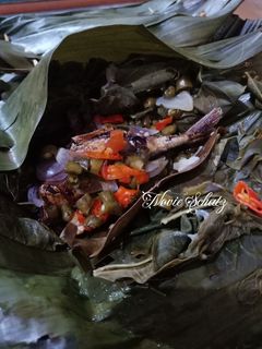 Foto resep Pepes ikan asin peda