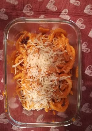 Una foto de Bigoli campero también para tupper