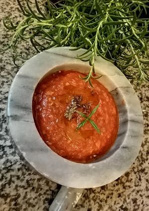 Une photo de Sauce poivrons