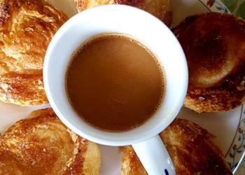 Ready to Serve Bakarkhani with chai Delicious Simple