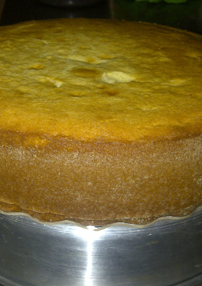 Una foto de Torta sin huevos ni mantequilla