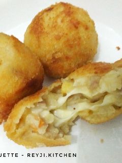 Foto resep Kroket daging keju