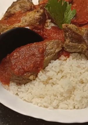 صورة لوصفة 😋🍖 الفتة 🍖😋