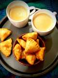 Mini moong dal samosa