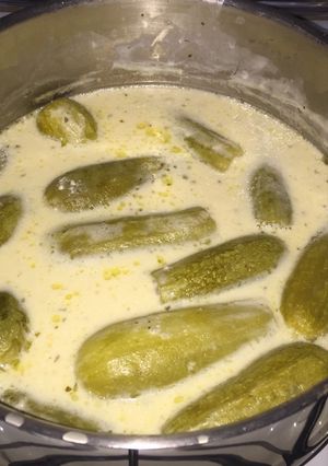 صورة لوصفة كوسه بلبن (الزبادي)