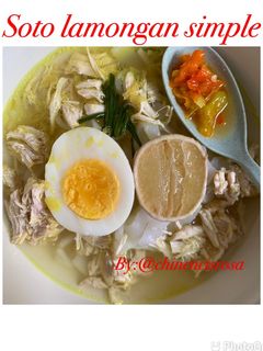 Foto resep Soto lamongan simple