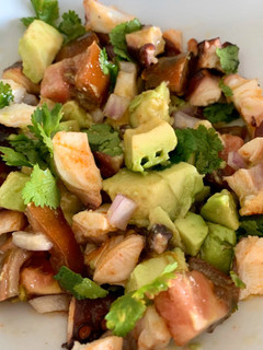 Una foto de Ensalada de pulpo