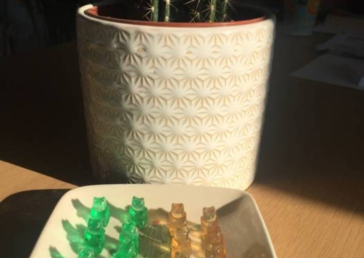 Steps to Make Award-winning Petits oursons alcoolisés
