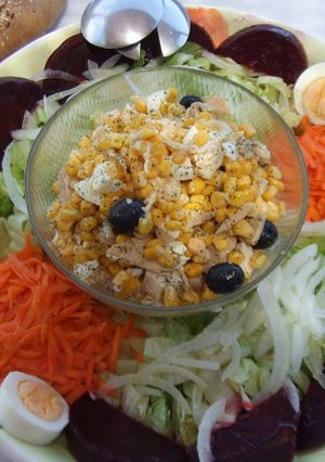 Una foto de Ensalada de junio