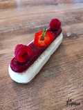 Finger panna cotta fraise framboise