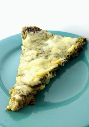 Una foto de Tortilla de acelga y avena al horno