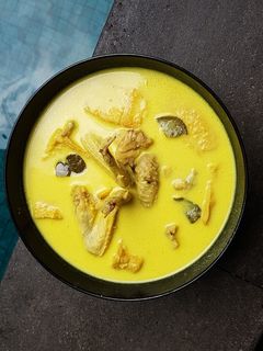 Foto resep Kare ayam tahu bumbu instan