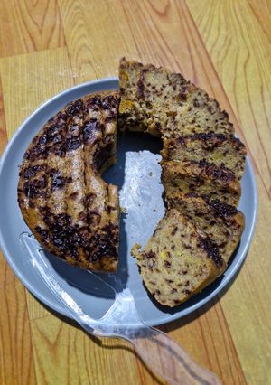 Foto resep Bolu Pisang 🍌🍫