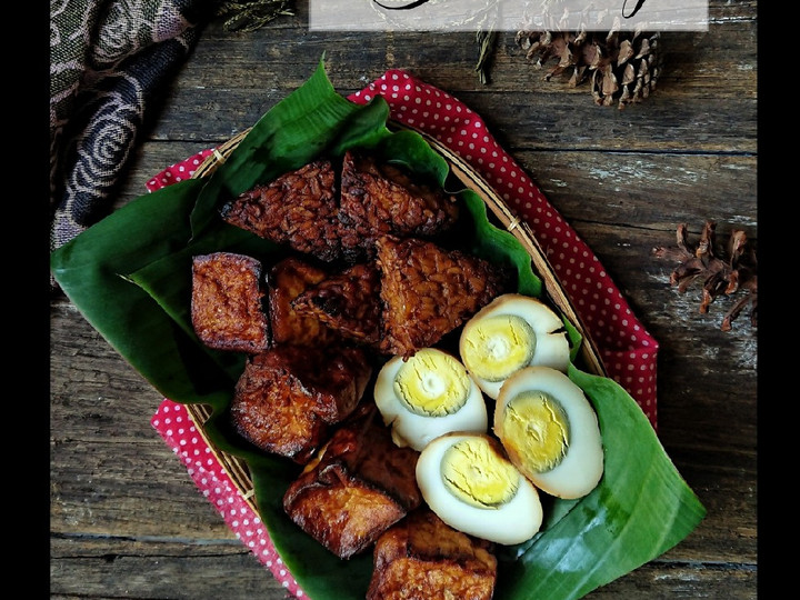 Wajib coba! Cara  membuat Tahu, Tempe dan Telur Bacem dijamin gurih