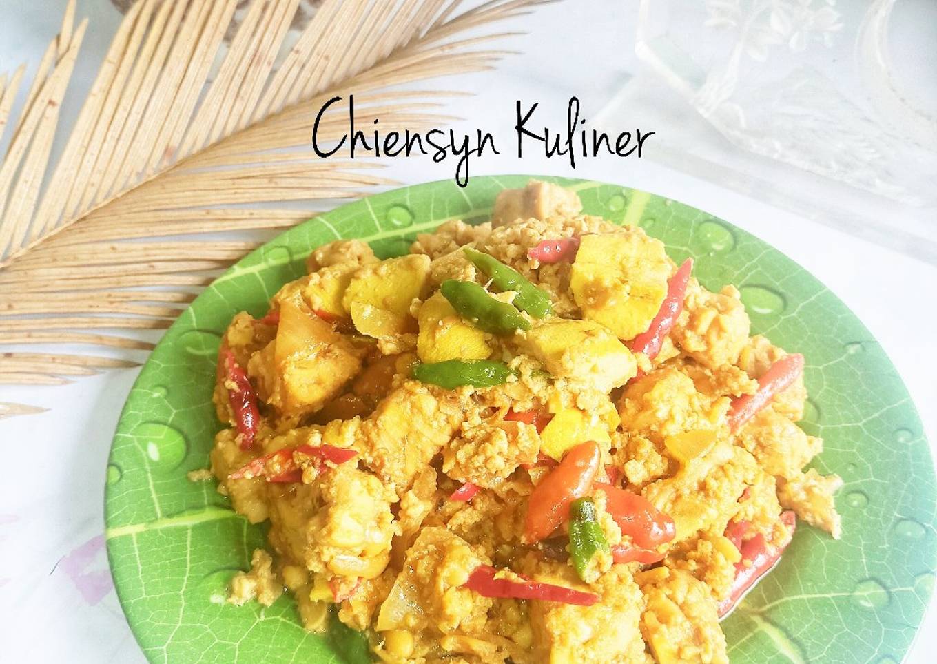 Tahu Tempe Siram Telur