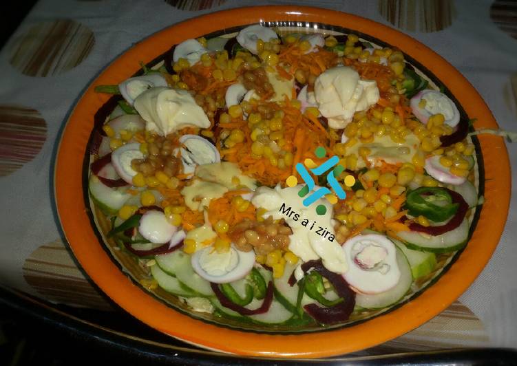 Nigerian Salad Recipe By Maryam Mukhtar Nayaya Mrs A I Zira Cookpad